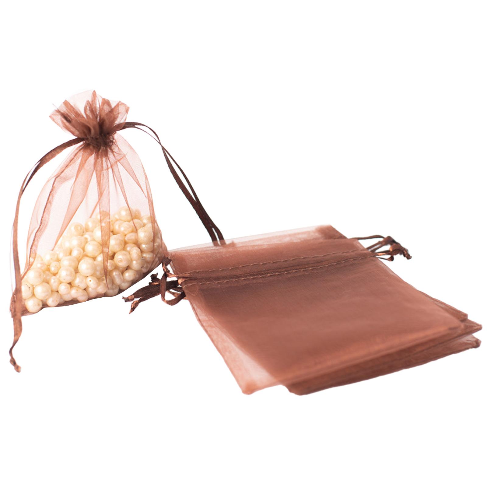 

Дышащий органайзер для хранения, многоразовый мешочек для упаковки ювелирных изделий, карман на шнурке, органза, марлевый мешочек, сумки для аксессуаров