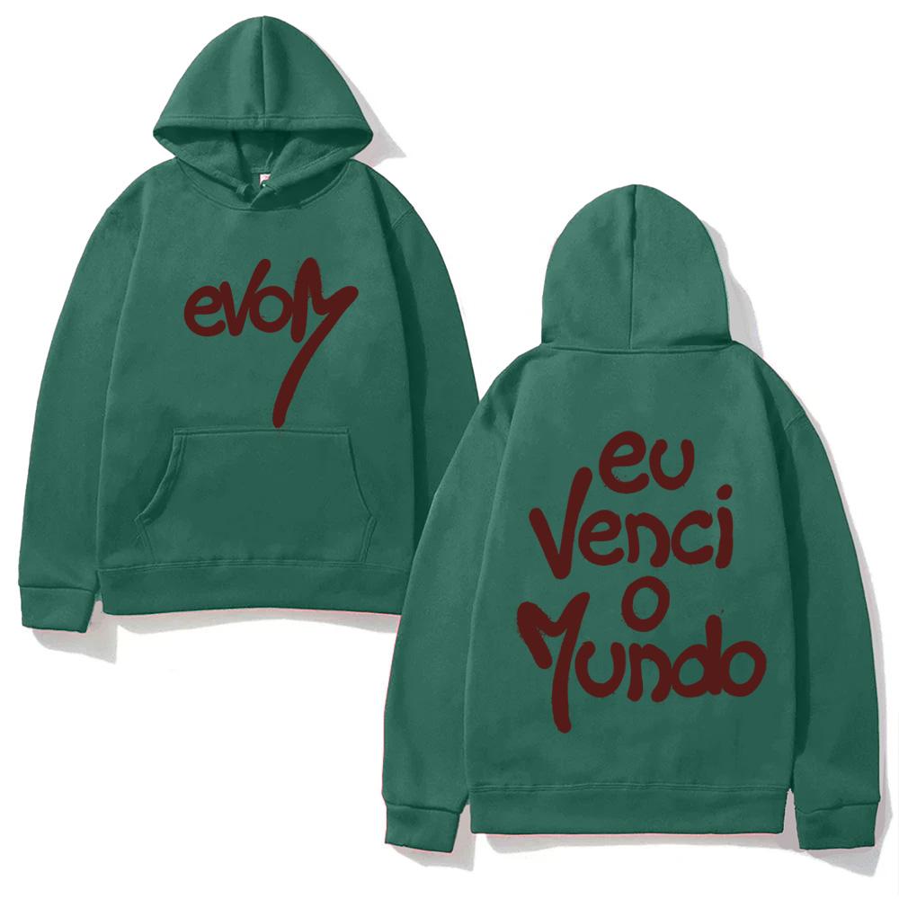 EVOM - Veigh Merch 2025 NEW Hoodie Graphic Print Punk Sweatshirt High Quality Popular Clothing Unisex Pullovers
