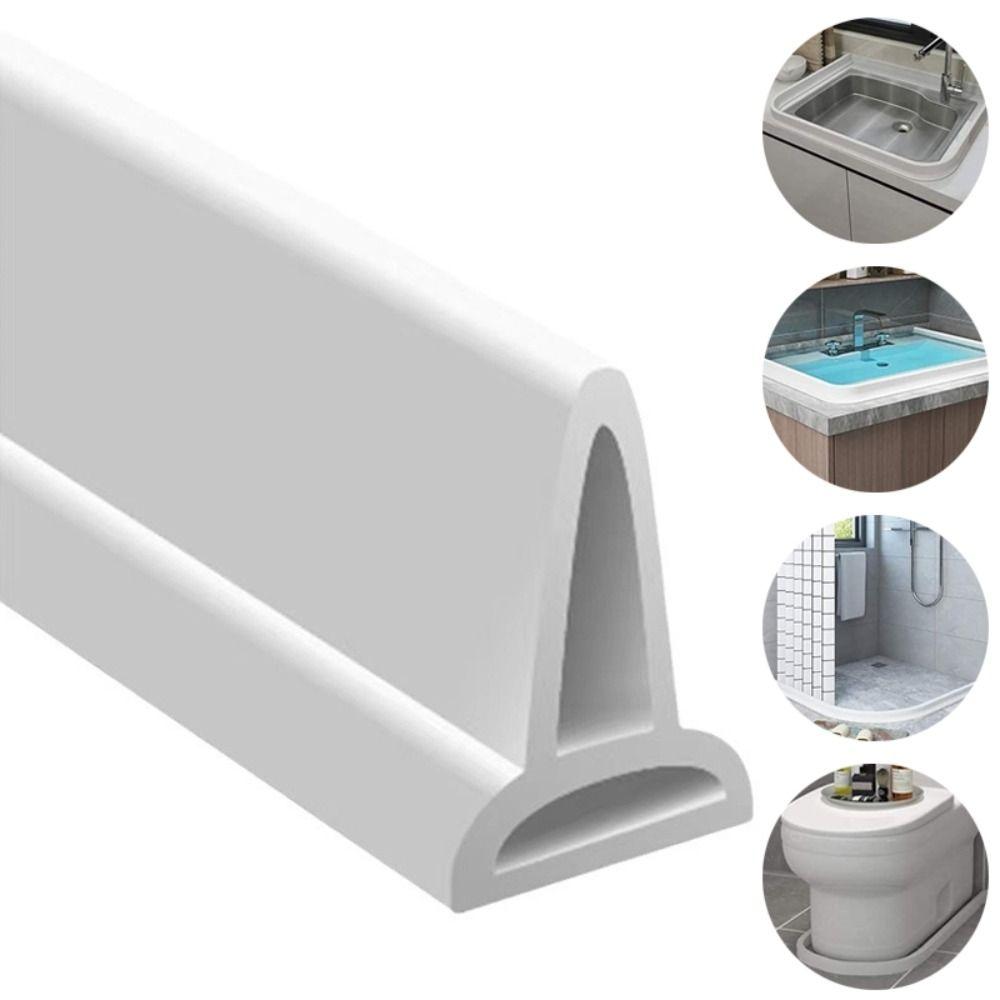 Waterproof Threshold Collapsible Water Stopper Professional Shower Water Dam Sink