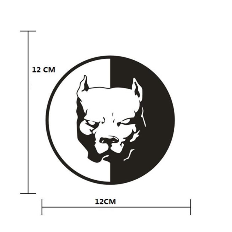 Funny Dog Bulldog Unique Reflective Car Stickers Decals