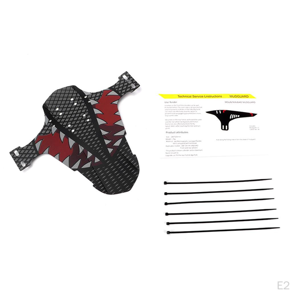 Front Accessory Mud Flap - Polypropylene