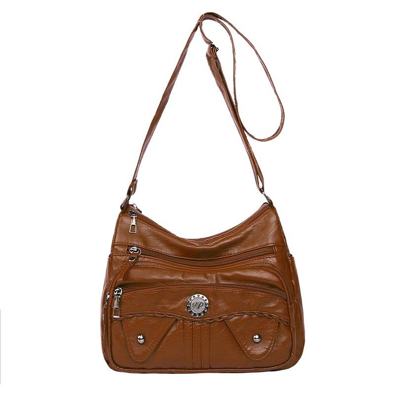 Multi Layer Large Capacity Single Shoulder Crossbody Bag