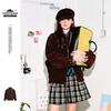 STAFFPICK Trendy Unisex American Retro Suede PU Jacket: Loose Fit Workwear for Men & Women W306