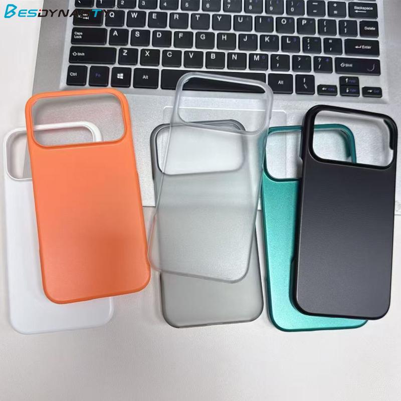 Half-Pack Matte Hard Case For iPhone 17 Air 17Pro 16 Pro 15 14 Plus 13 12 11 Pro Max Simple Candy Color Back Cover Shell