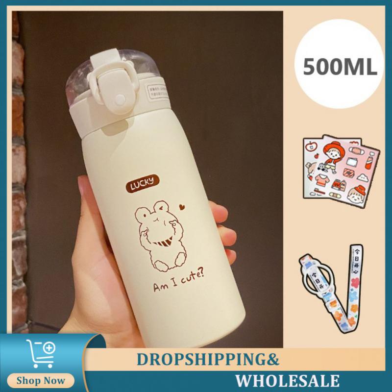 

Straw Cup Durable Compact Leak-proof Highly-rated Fashionable Must-have Small-sized Water Cup Popular Children Practical Cute 8