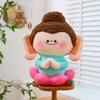 New Lotus Buddha Yungang Grottoes Doll Bag Heshi Good Buddha Backpack Cute Plush Doll Girl Birthday