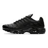 Nike Air Max Plus Потрійний Чорний Шкіра AJ2029-001
