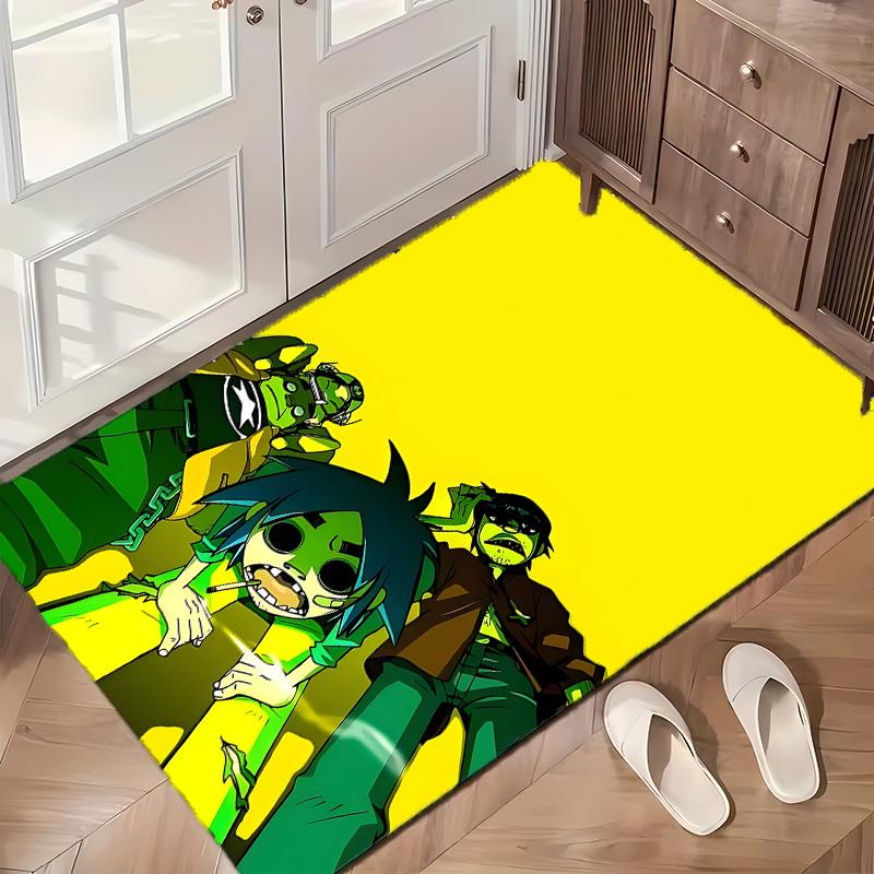 Gorillaz (14) Office Carpets Suitable for Living Rooms Bedrooms Offices and Kitchens a Gift for Modern Home Decor