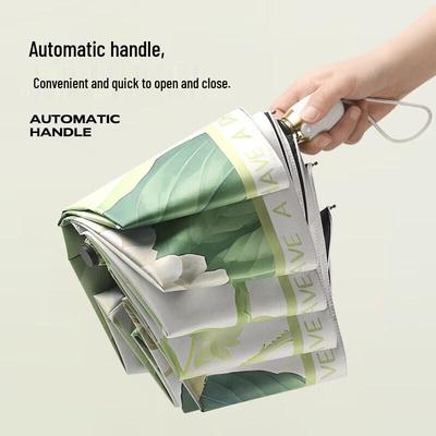 All-Weather UV Protection Folding Umbrella