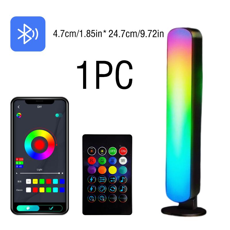RGB color atmosphere light Bluetooth connection USB power supply Christmas decoration desktop RGB infrared remote control