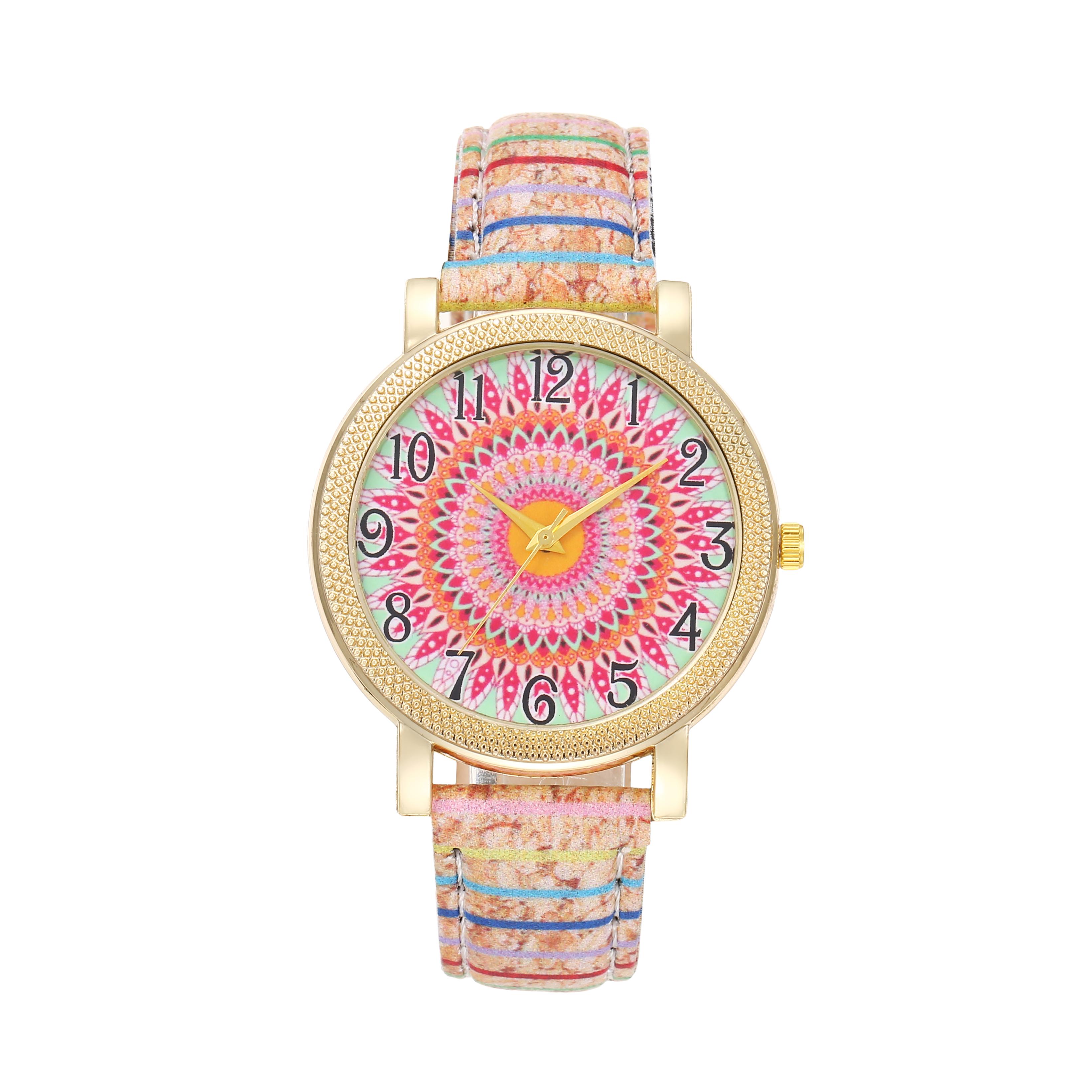 

Новые женские часы студенческие наручные часы под дерево вертушка ретро полоса кожаный ремешок часы в этническом стиле