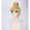 35CM Kurze Perücke mit Anime Prinzessin Tinker Bell Chignon Cosplay Kostüm Tinkerbell Hitzebeständige Kunsthaar Frauen Perücken