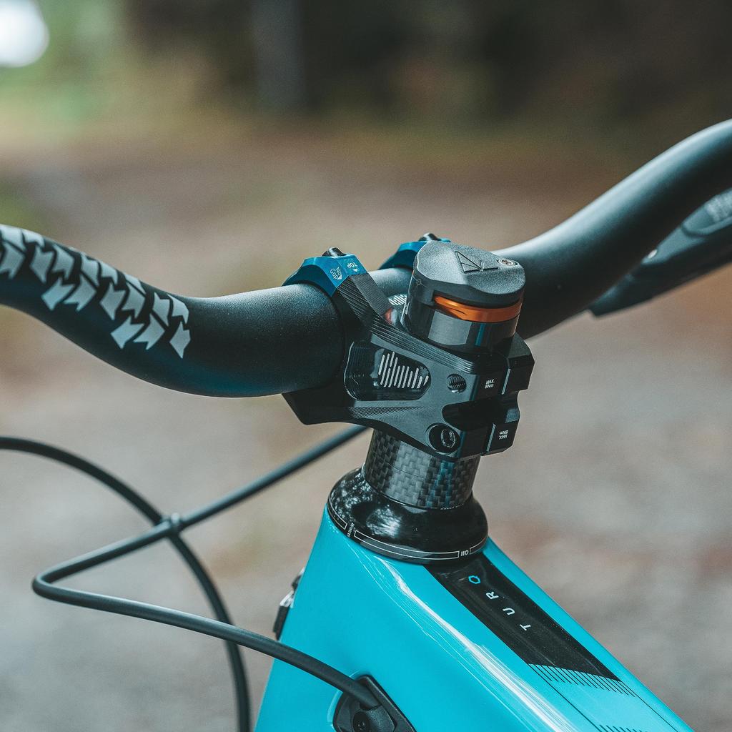 Funn Equalizer Fahrradvorbau Zero 50mm Vorbau mit 35mm Lenker 0 Grad Fahrradvorbau für Mountainbikes und BMX-Räder - Rise, Klemmung. (Schwarz)