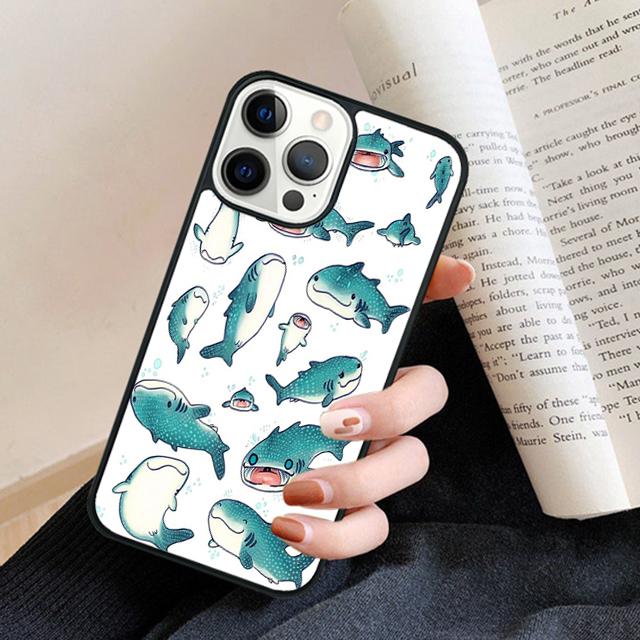 Novelty Killer Whale phone Case Cover For iPhone 17 Air 16 15 14 Plus for apple 16 11 12 13 Pro Max coque