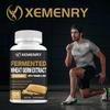 Wheat germ extract capsules, 1300mg high content, combined with vitamin B1 and zinc, antioxidant support, suitable for both men and women.