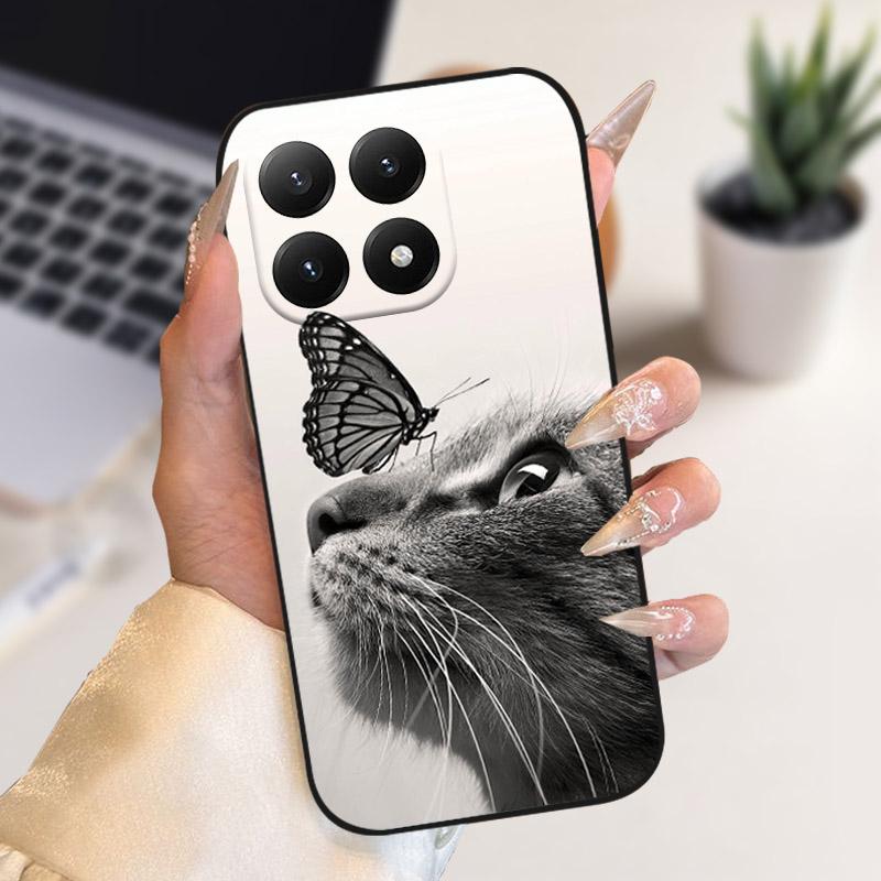 Pro Xiaomi 15T Pouzdro Stylová Malba Nárazuvzdorný Zadní Kryt Pro Xiaomi 15 T Kryt Telefonu Měkký TPU Silikonový Ochranný Kryt Proti Pádu