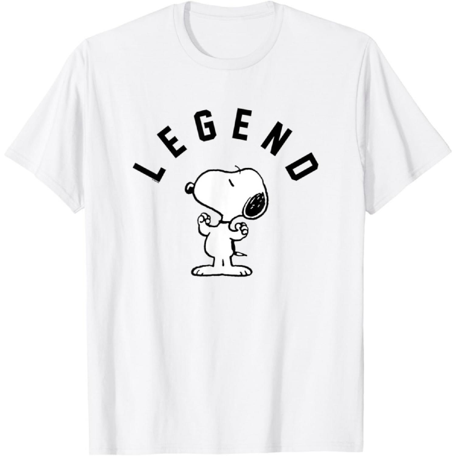 Peanuts - Snoopy Legend T-Shirt XXXXXL белый