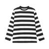 2025 Spring Autumn Long Sleeve T Shirts Men Casual Round Neck T-Shirts Male Striped Tee Shirt Man Tops Tees