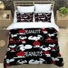 Cute Cartoon Snoopy Bedding Sets Exquisite Bed Supplies Set Duvet Cover Bed Comforter Set Bedding Set Luxury Birthday Gift