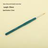 Candy-colored Crochet Hook with Gold-Plated Head - Soft Handle for DIY Sweaters, Shoes, and Hats