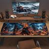 Horseman of Hell Color Mouse Pad Large Gaming Table Cushion Non-slip Laptop Tablet Big Mousepad XXL Mat Mini PC Playmat With Lock edge