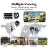 Outdoor 5-Lens Panoramic Night Vision HD Surveillance Camera
