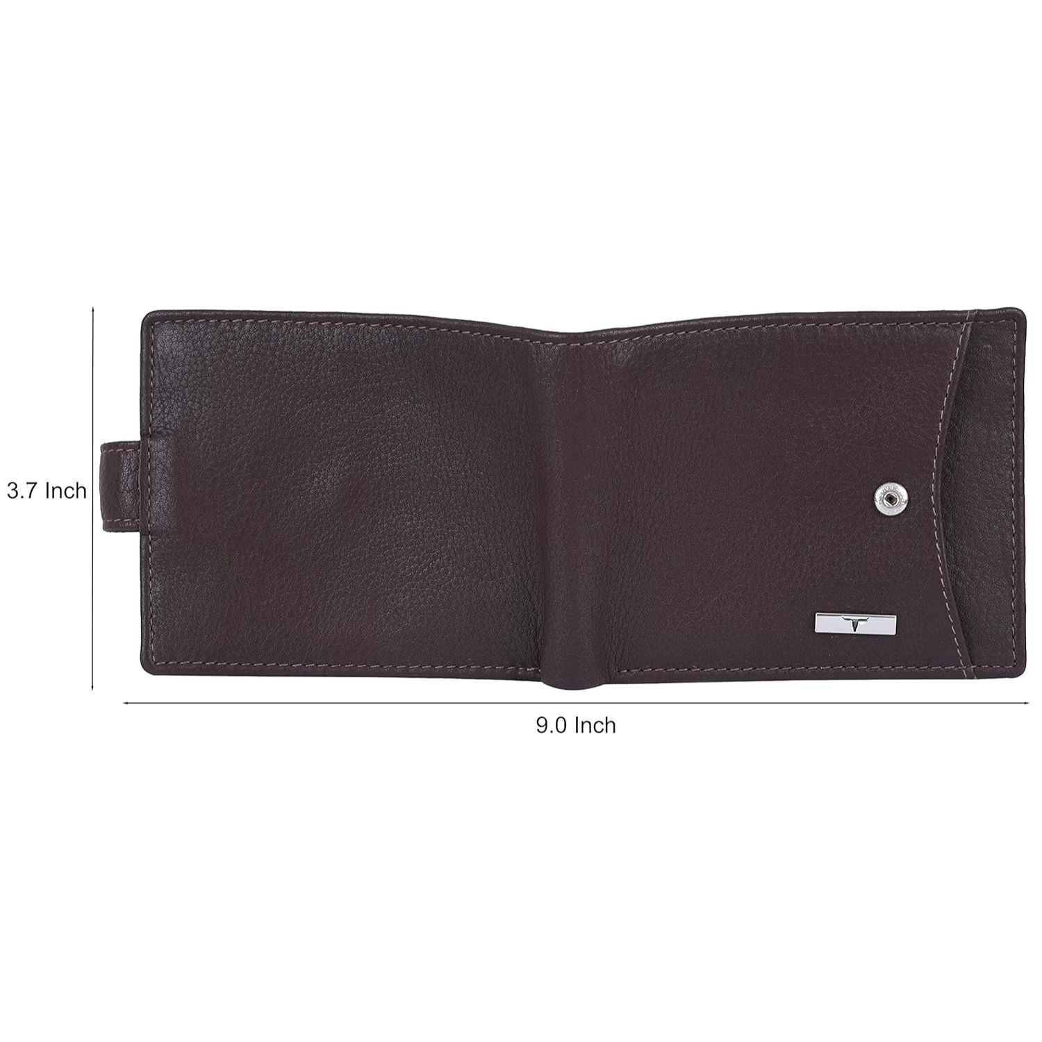 Мужской кожаный кошелек Oswald Brown — фото 3