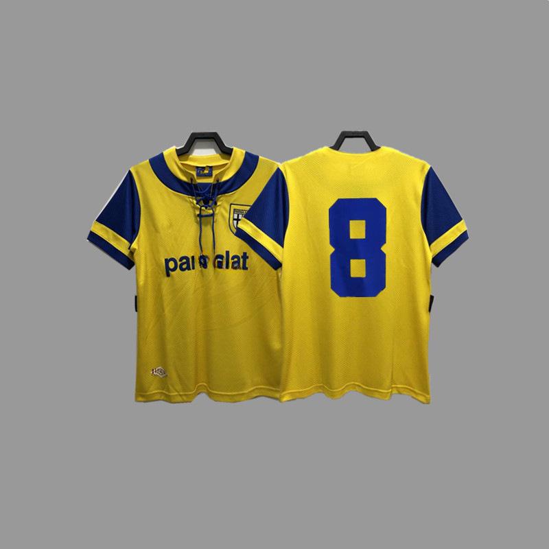 Parma Retro Trikot Fußballtrikot Klassisch Nostalgisch Zola Cannavaro Buffon Gilardino Trikot