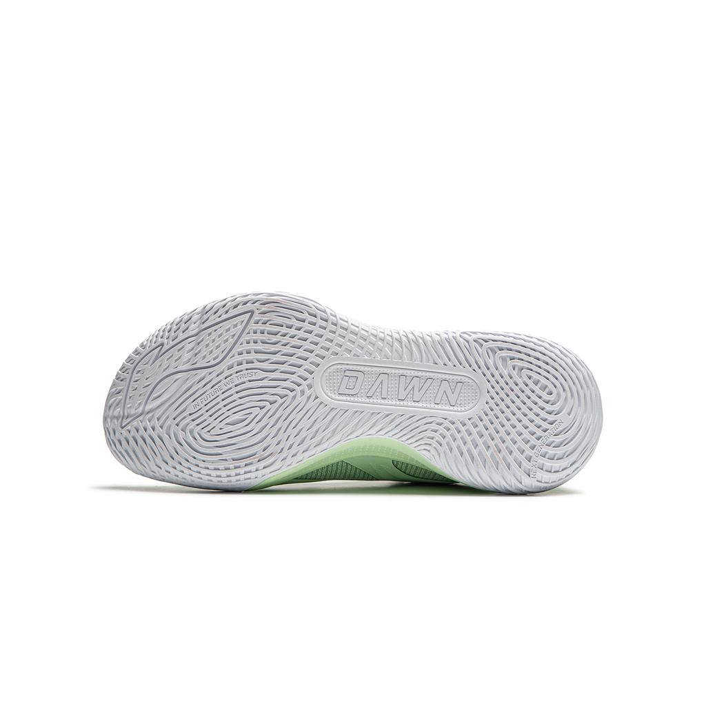 Li Ning Kids Basketball Light Foam Tuff RB Heel Loc Sports Casual Basketball Shoes Kids Basketball Shoes Fairy-Green YKBU064-3