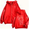 Reißverschluss Hoodie Kawaii Lustig Maomao Grafik Zip Up Jacke Herren Damen Manga Cosplay Zip Up Sweatshirt