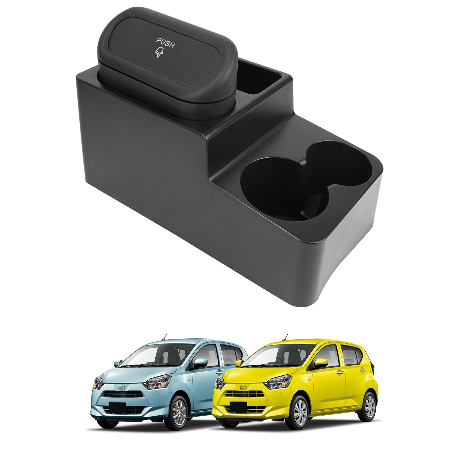 

TELLIKA Mira Console Compatible with Trash Accessory Console Easy Car Storage Small Item Scratch and Stain Console eS Box, LA350/360 Series, Can,