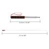 Guide Flagpole 2.5m Telescopic Flagpole Stainless Steel Flagpole Teaching Whip Outdoor Flagpole