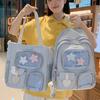 Children's Schoolbags Elementary School Girls Junior High School College Students Two Piece Set Large Capacity Backpacks