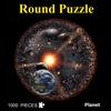 The Moon Earth Puzzle 1000 Pieces Puzzle Kids & Adult Planets Maps Jigsaw Puzzle