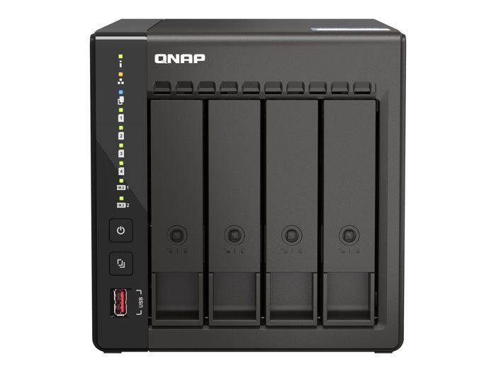 Serveur NAS - Qnap - TS-453E-8G - 4 Baies - 8 Go RAM - 2.5GbE