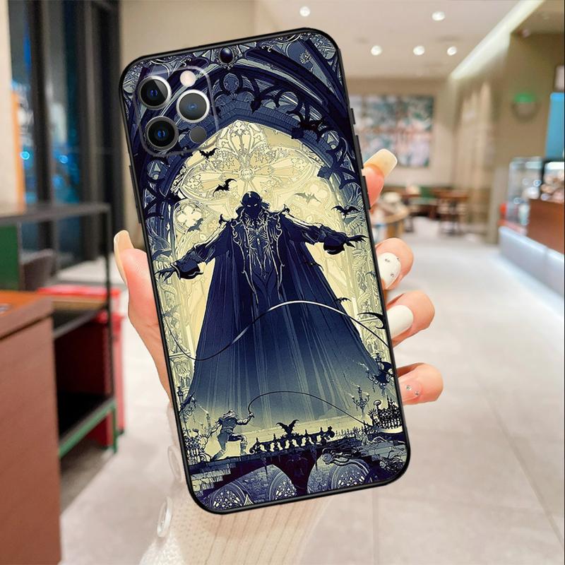 Dracula Phone Case For iPhone 16 15 14 13 12 11 Pro Max Mini X XS XR 6 Plus Back Cover
