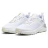 Puma Hypnotic Metallic Shine Cushioning Durable Low-Top Lifestyle Sneakers Unisex sneakers White 395247-01