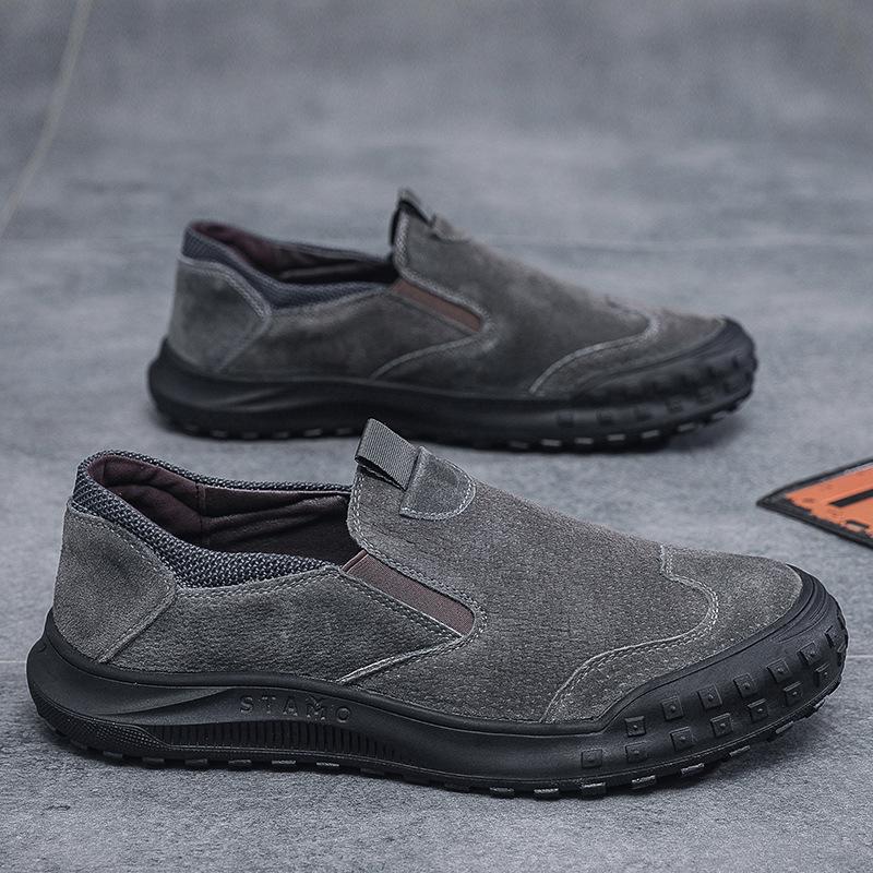 

Labor insurance shoes men s construction site work one pedal work shoes summer breathable lightweight waterproof non-slip wear-resistant mountaineerin 44