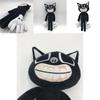 Siren Head Series Black Cat Plush Toy Soft Stuffed Doll Perfect For Horror Fans
