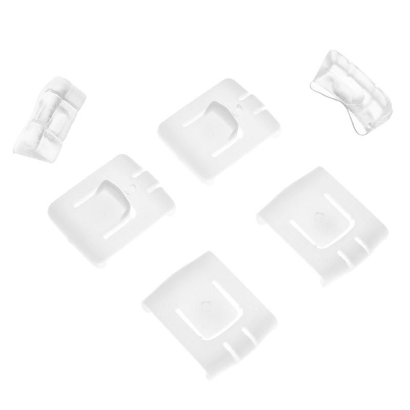 2Sets Car Fastener Rail Runner Clip Sliders Guide 191-881-213 Seat Rail Runner Slider Guide Clip 435881203A Car Replacement Part