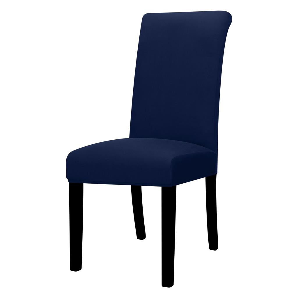 Elastic Solid Color Chair Cover Spandex Stretch Slipcovers Chair Seat Covers for Kitchen Dining Room Wedding Banquet Home Decor