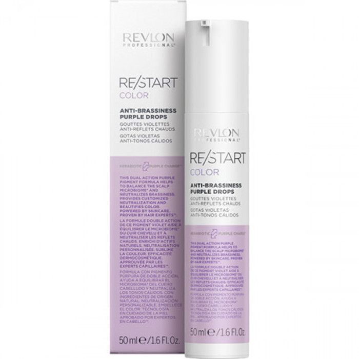 Gouttes de Beauté - Revlon - Restart Color - Violet - 50 ml - Anti-reflets chauds