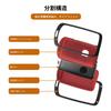 Key Fob Cover with Keychain 3 Buttons Smart Key Case for CX-3, CX8, CX5, CX30, MX30 MX60 (B3-red)