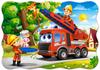 Puzzle 30 Pieces B-03792-1 Firefighters To the Rescue