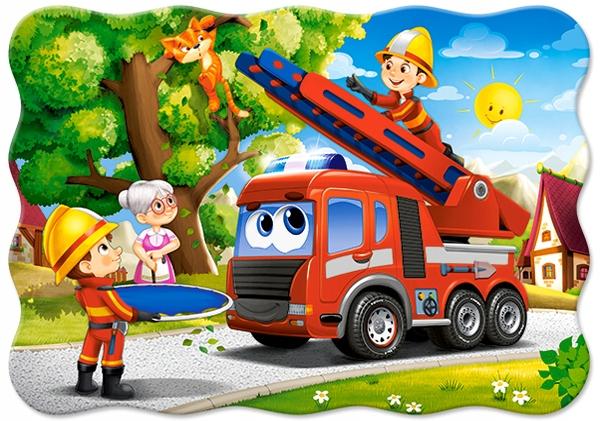 Puzzle 30 Pieces B-03792-1 Firefighters To the Rescue