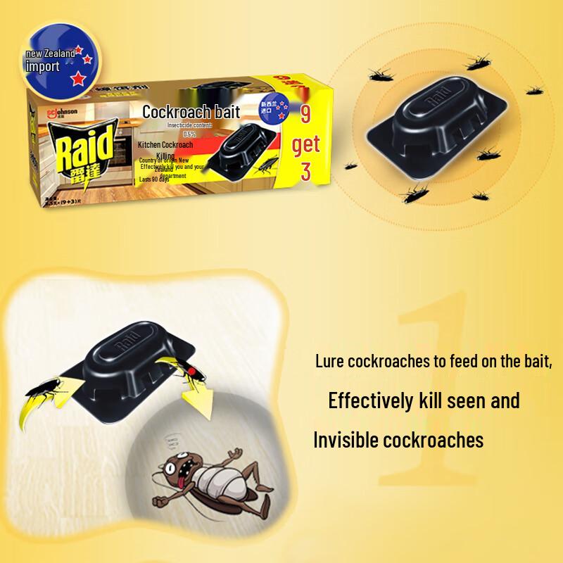 Raid Cockroach Bait Traps