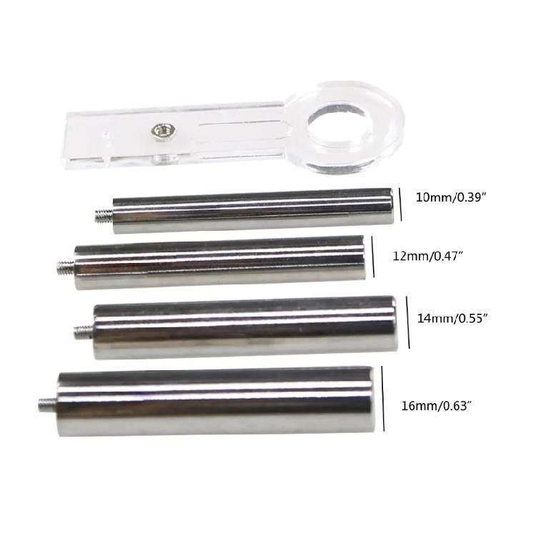 Coil Wire Cutter Machine Kit Jump Ring Maker 10/12/14/16mm for Jewelry Makers