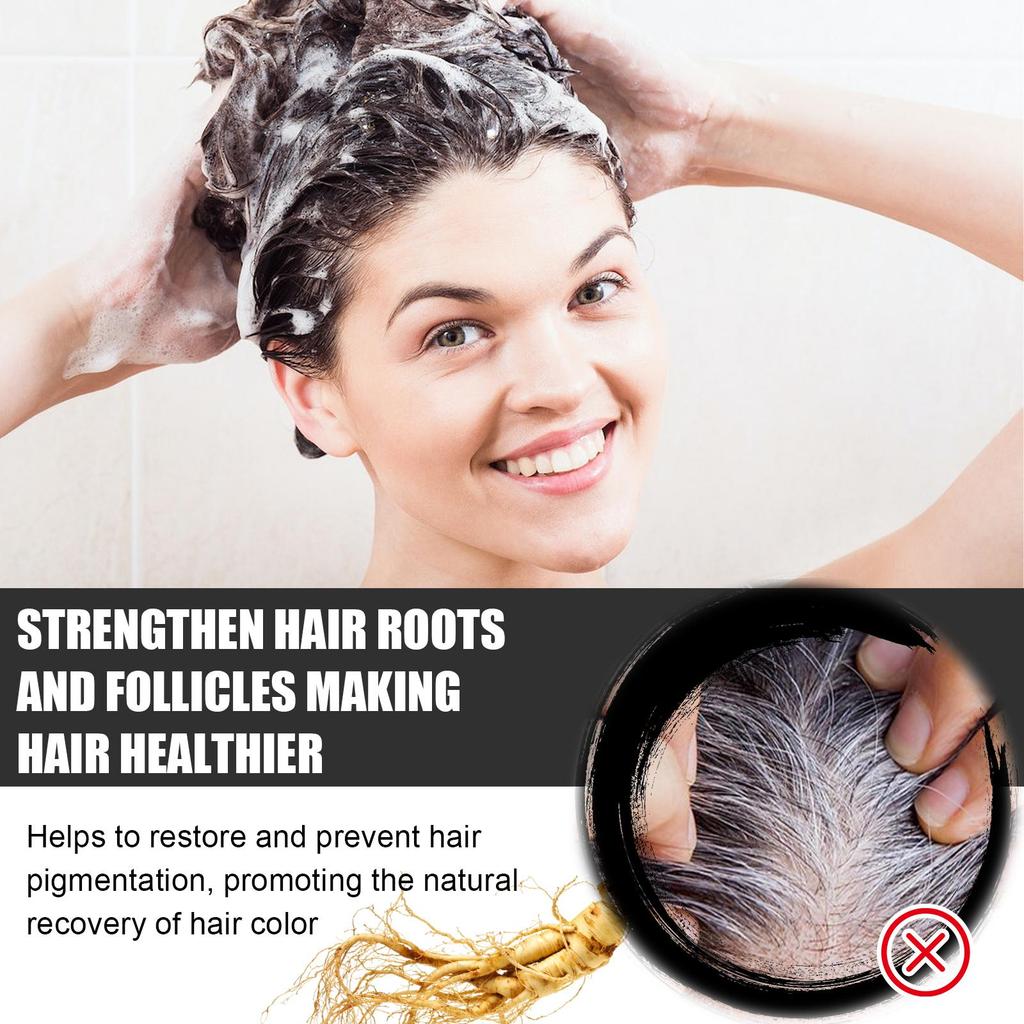 OUHOE Hair Soap Repair Black Hair Massage Moisturizing Hair Cleansing Soap