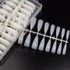 Hot Selling 240-Piece Scratch-Free Water Drop Extension Nail Salon Stickers Artifical Fingernails In Box Model Style for Fingers