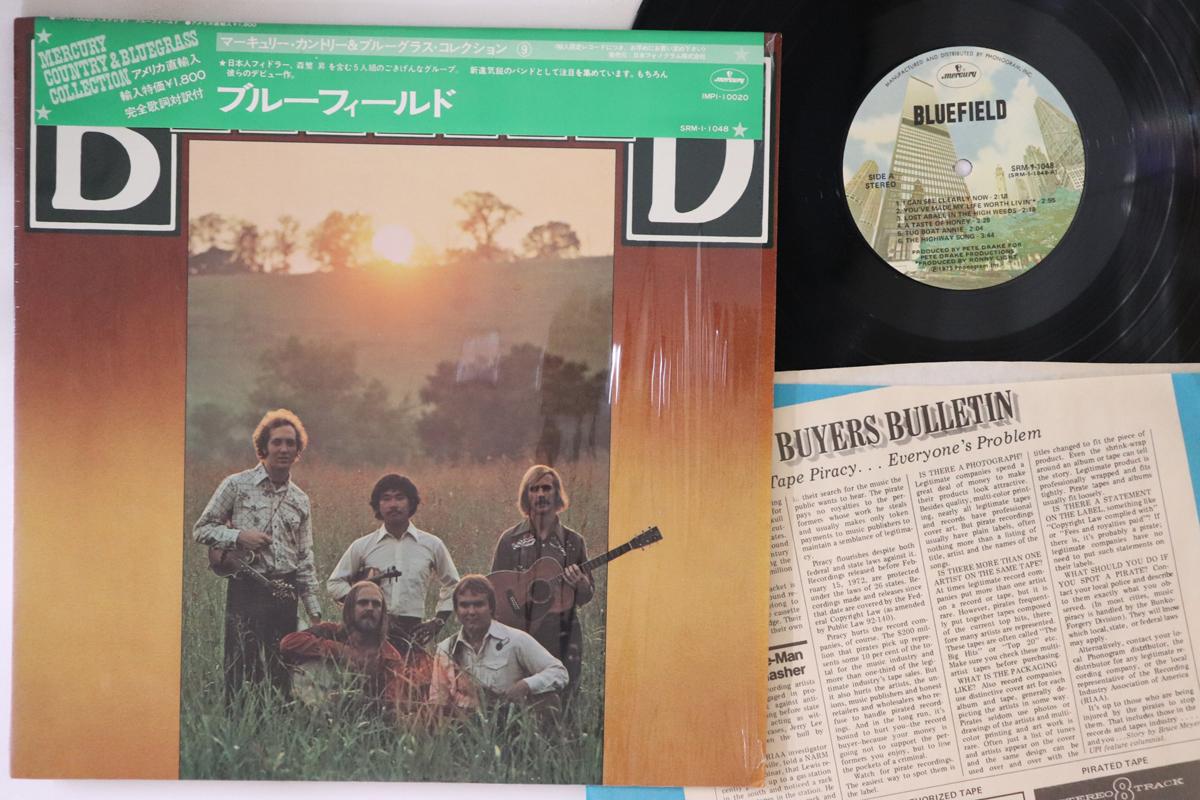 

LP Record BLUEFIELD Bluefield SRM11048 MERCURY 1975 Japan Obi Folk Used